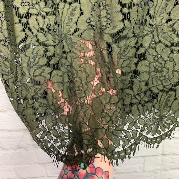 Diane Von Furstenberg Glimmer Lace Pencil Skirt 2 - Picture 6 of 12